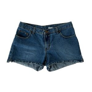 vintage jordache low rise jean shorts size junior 13/14